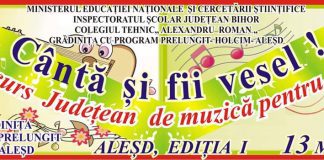 Aleșd proiectul educativ „ Cântă și fii vesel”