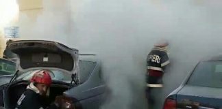 Incendiu autoturism