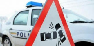 Accident între două biciclete la Popești