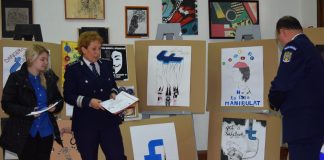 EXPOZIȚIE DE AFIȘE CU MESAJ PREVENTIV, REALIZATE DE ELEVII ORĂDENI