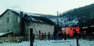 Incendiu la o casa din localitatea Pestere