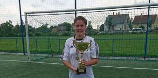 Domjan Boglarka din Vadul Crisului a fost declarată jucătoarea anului în campionatul ţării vecine.