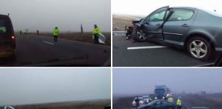 (VIDEO) Accident rutier în această dimineață pe D.N. 1, în zona localității Tileagd