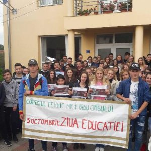Prima ediție a Marșului pentru Educație la Vadu Crișului-800x450