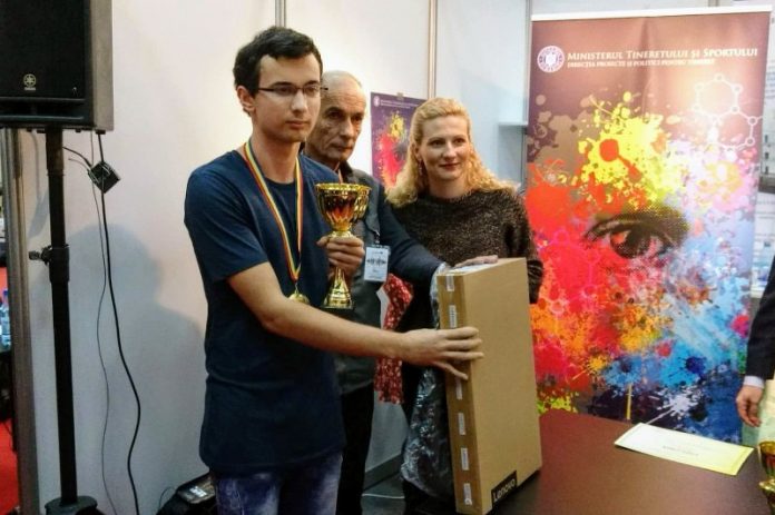 Un aleșdean a obținut premiul întâi la cea de a XV-a ediţie a „Salonului Naţional de Inventică şi Creaţie Ştiinţifică pentru Tineret”