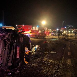 Lugașu de Jos accident 19.12.2017 - alesdonline