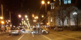 Accident rutier provocat de un tânăr din Vadu Crișului