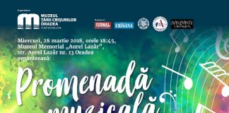 Seratelor cu Bijuterii Muzicale la Muzeul Memorial „Aurel Lazăr” din Oradea