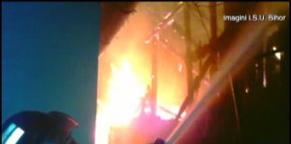 Incendiu la o pensiune din Biharia: 17 persoane au fost evacuate, 12 victime intoxicate cu fum Pompierii militarii bihoreni-800x600