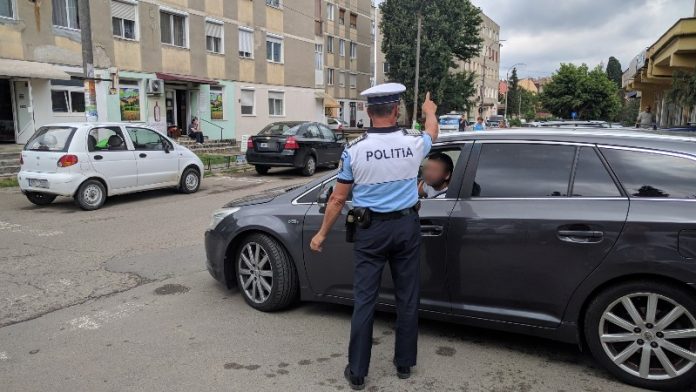poliția orașului Aleșd amenzi