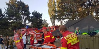 Zeci de misiuni ale pompierilor militari bihoreni în cadrul exercițiului SEISM 2018