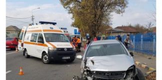Accident pe Clujului în Oradea 3