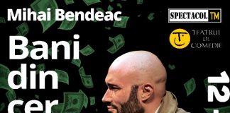 Averse de Bani din cer aduse de Mihai Bendeac în Oradea
