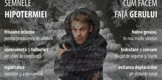 E frig de crapă pietrele! Ce recomadă pompierii!