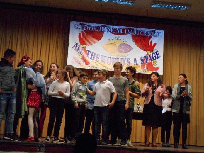 CONCURS DE TEATRU ÎN LIMBA ENGLEZĂ „ALL THE WORLD,S A STAGE” LA VADU CRISULUI CONCURS DE TEATRU ÎN LIMBA ENGLEZĂ „ALL THE WORLD,S A STAGE” LA VADU CRISULUI
