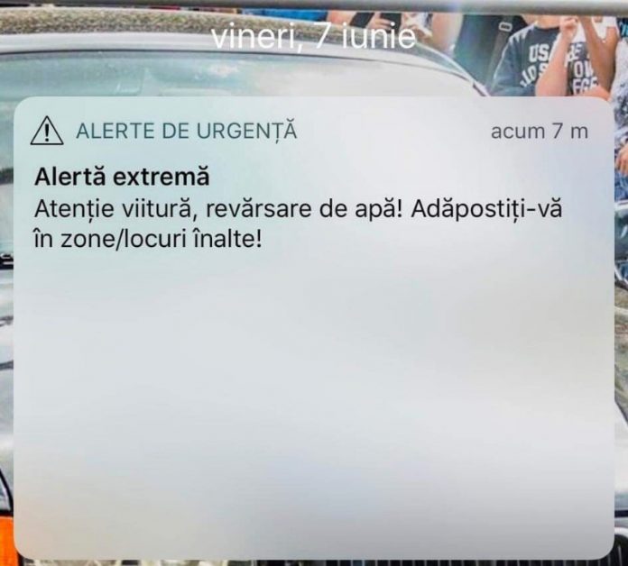 mesaj Ro Alert zona Aleșd