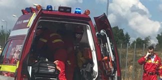 Accident de motocicletă la Valea Târnei accident Şinteu 5