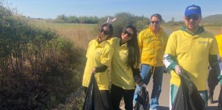 TNL Bihor si deputatul Ioan Cupsa intr-o actiune de ecologizare a comunei Ineu