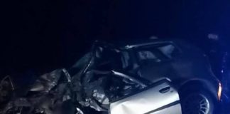 Accident la Topa de Cris. Un tânăr a intrat cu maşina într-un stâlp Accident la Topa de Cris