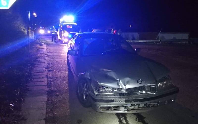 accident între două mașini la Vârciorog 1