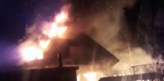 Cabană turistică din zona Coada Lacului (Remeți)