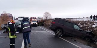 Accident mortal la Huedin