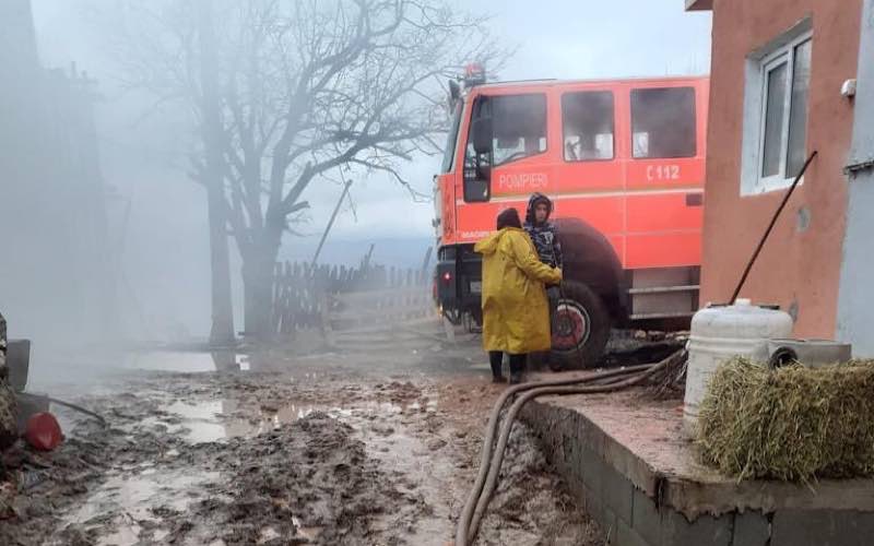 Incendiu la o gospodărie din Șuncuiuș