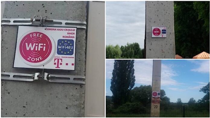 WIFI gratuit in Vadu Crisului!