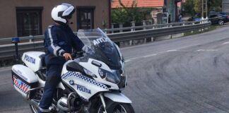 Motocicleta poliție