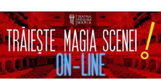 Premiere on-line în decembrie la Teatrul Regina Maria