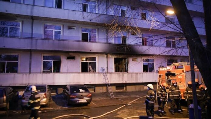 Incendiu la Institutul Matei Balș din București