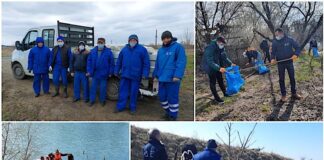 Acțiuni de ecologizare pe valea Izvor, în Aleșd