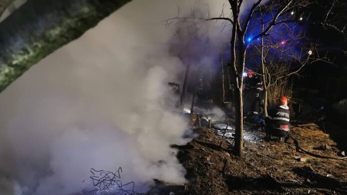 Incendiu casă Păgaia