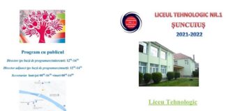 Liceul Tehnologic Șuncuiuș are o nouă specializare. Tehnician în turism – învățământ de zi