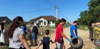 Curățenie în orașul Aleșd