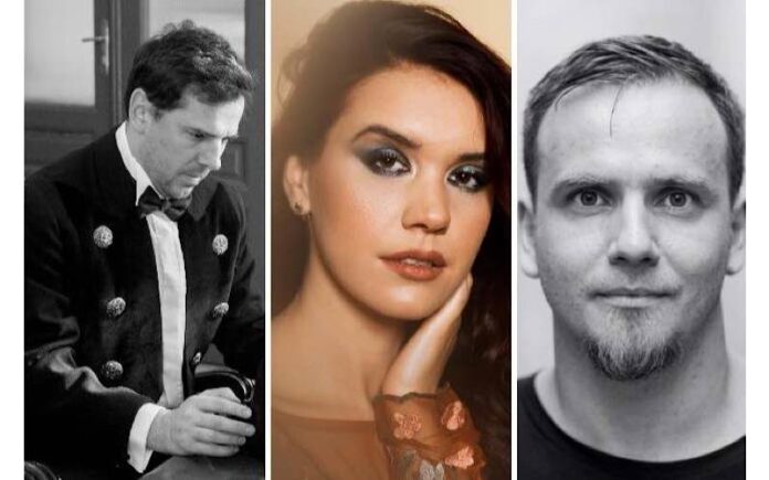 Răzvan Vicoveanu, Diana Păcurar și Adrian Damian Răzvan Vicoveanu, Diana Păcurar și Adrian Damian
