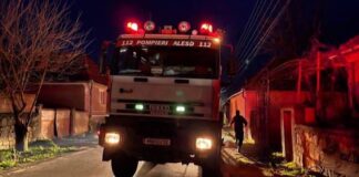 Incendiu la o afumătoare din Butan Incendiu la o afumătoare din Butan
