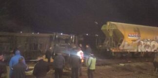 marfar a deraiat între Aleșd și Cluj