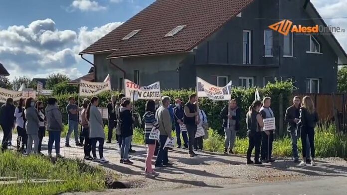 Protest centura Aleșd