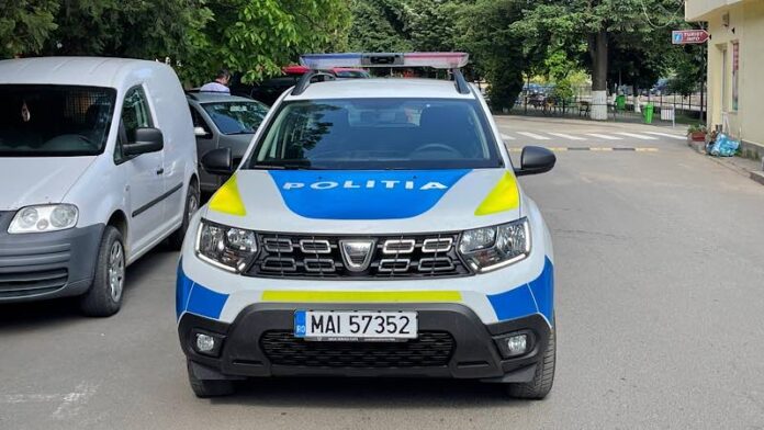 Mașină poliție Aleșd