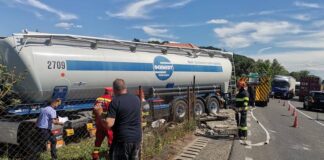 Accident rutier în Gheghie