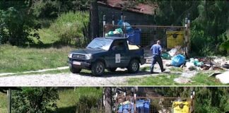 Amenzi pentru gunoiul arucat la marginea drumului în Bihor (video) Gunoi la marginea drumului