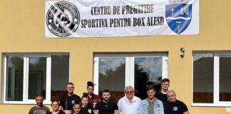 BOXIG CLUB ALEȘD ȘI-A INAUGURAT CENTRU DE PREGĂTIRE SPORTIVĂ DOTAT ȘI CU RING DE BOX BOXIG CLUB ALEȘD