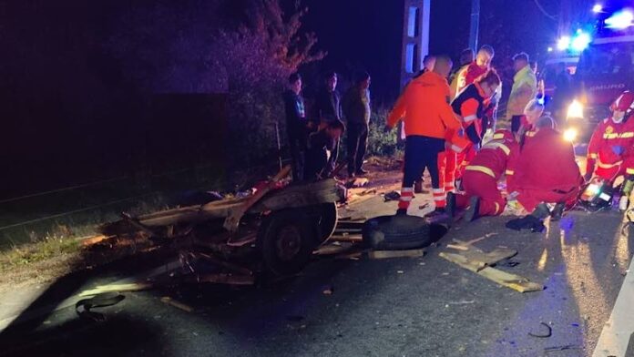 Accident în Hidișelu de Sus Accident în Hidișelu de Sus