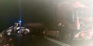 Accident între Ciucea și Poieni