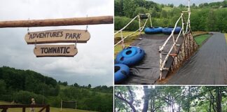 S-a inaugurat parcul de aventura din satul Tomnatic, comuna Vadu Crisului (foto) Adentures Park Tomnatic