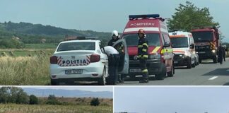 Mașina răsturnată Urivind