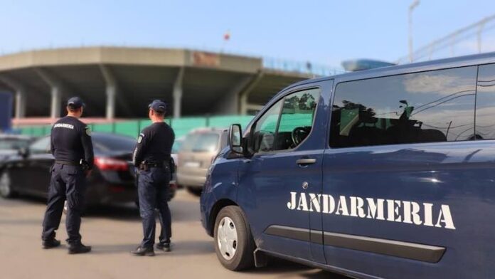 Jandarmi la stadionul Iulius Bodola Oradea Jandarmi la stadionul Iulius Bodola Oradea