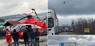 Accident rutier la Gheghie