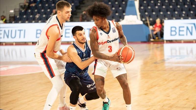 CSM CSU Oradea a câștigat meciul împotriva CS Vâlcea 1924, scor 91-77